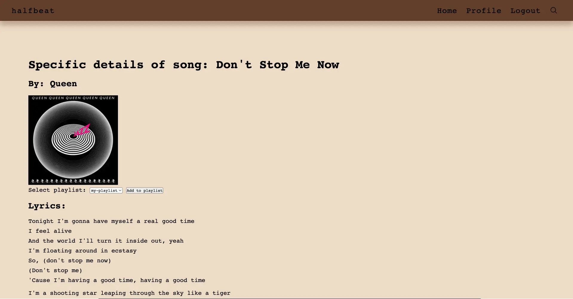 Music App